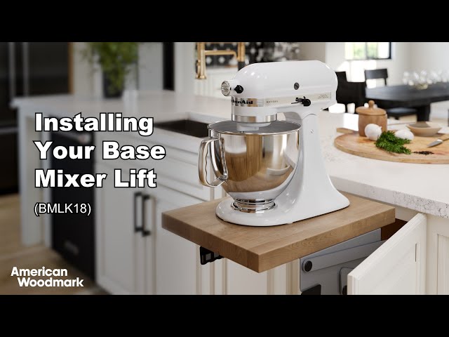 How to install your Mixer/Appliance Lift from Hardware Resources 