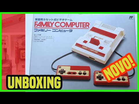 UNBOXING NINTENDO FAMICOM NOVO