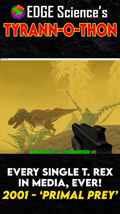Every T.rex In Media, Ever! - 2001 - 'Primal Prey' | Tyrann-O-Thon #shorts