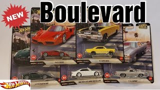 Hot Wheels Premium Boulevard Set with Enzo Ferrari