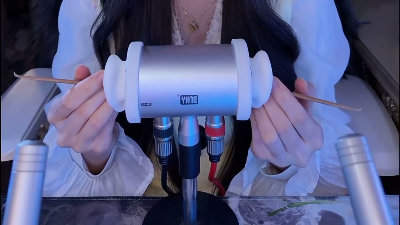 INTENSE Tingly Ear Cleaning ASMR: Goose Feather, Needle Roller & Mud for Sleep / 4HR (No Talking)