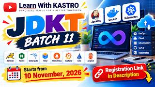 Full JDKT Batch 11 Announcement | 10+ Live Projects | Register using link in description | Kastro Kiran V Guide