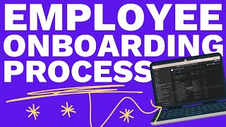 Employee Onboarding Process Template (Step-by-Step)