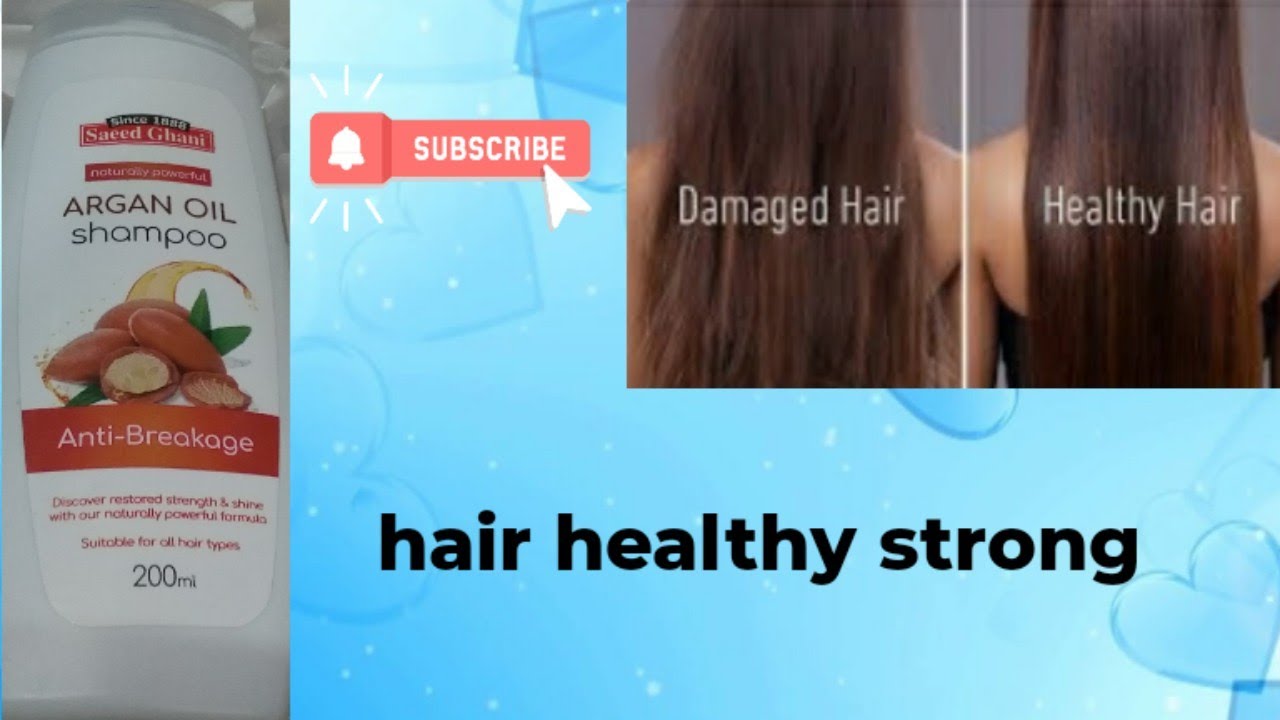saeed ghani argan oil shampoo review / anti breakage / in urdu/ hindi/ FariaJaved YouTube