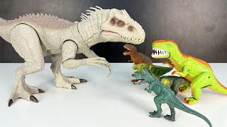 Khủng long Indominus Rex Khủng long bạo chúa Khủng long Acrocanthosaurus đại chiến Mở hộp khủng long