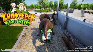 The dinosaurs went crazy ! - ZooKeeper Simulator