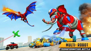 Police Dragon Robot Car Transformation Game screenshot 2