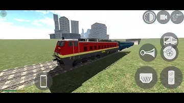 Train driving game on fun track and firing on public and police vehicles/ 3D android gameplay 