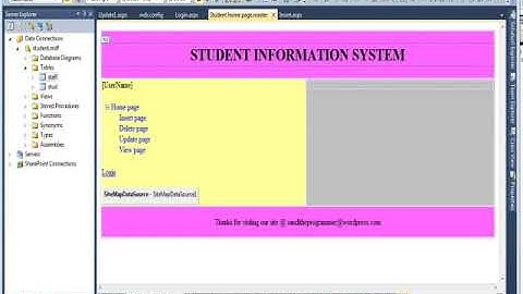 Part 16 Asp.net CRUD Tamil (Update MasterPage)