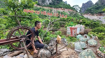 cận cảnh về hệ thống cáp tời na núi đá của người đồng bành lạng sơn là đây