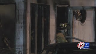 Fire Forces Family from Jamestown Home