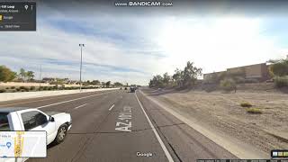 Agua Fria Freeway (AZ Loop 101 Exits 23 to 11) outer loop
