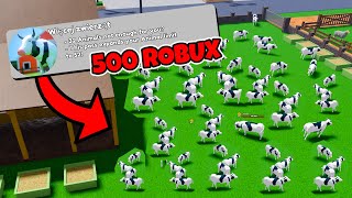 MAKSYMALNA ILOŚĆ ZWIERZĄT w  Farming and Friends w ROBLOX