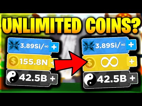 UNLIMITED COINS IN NINJA LEGENDS 2?! NINJA LEGENDS 2 SECRET COINS GLITCH! (ROBLOX)