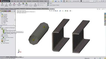 singularityoftheday - SOLIDWORKS Simulation - How do I change mesh types?