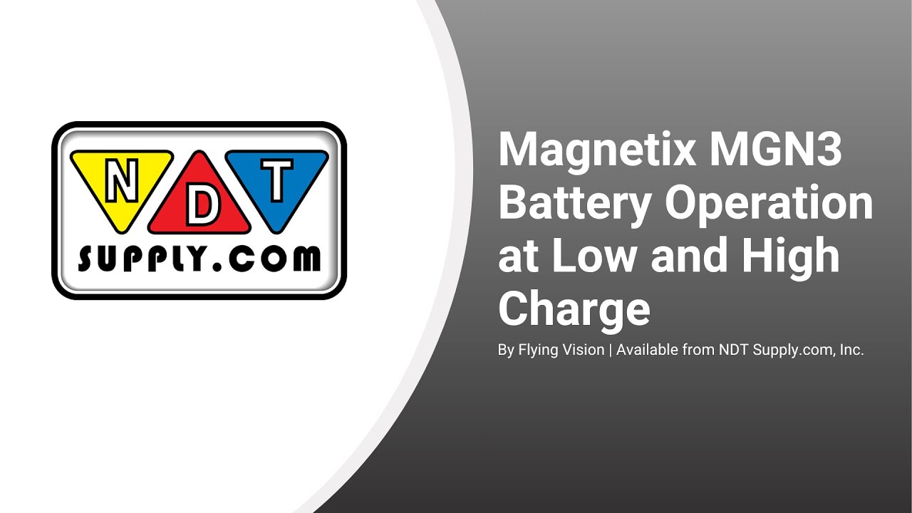 Magnetic Particle Equipment - Yokes - Magnetix MGN3 Battery Powered AC Yoke  - NDT Supply.com