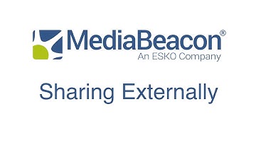 MediaBeacon DAM Sharing Externally v2