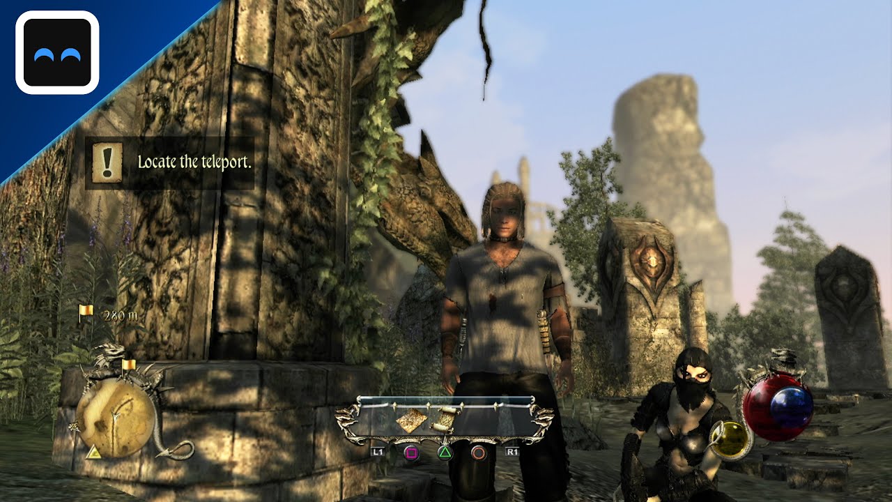 Two Worlds 2 PS3 Beginning Gameplay - YouTube