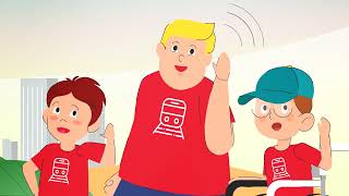 See Tracks? Think Train!® Kids Transit Safety PSA  :75 SPANISH