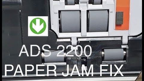 Fixing ADS Brother  flashing continuous "Paper Jam" Error  despite loading paper correctly
