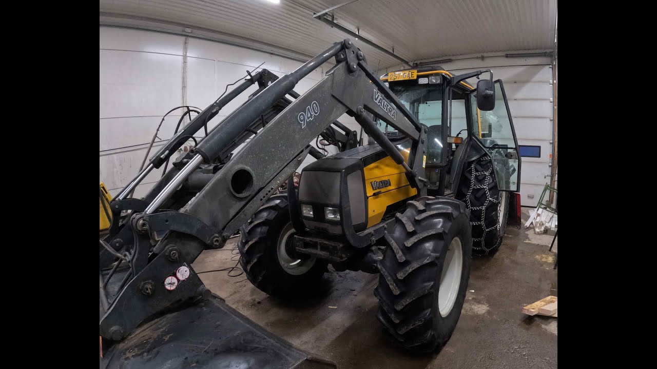 Valtra A95 kardaanin stefan vaihto