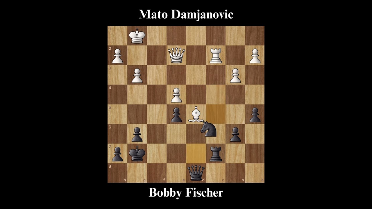 1970 Buenos Aires: Bobby Fischer vs. Mato Damjanovic - A Masterclass in Chess!