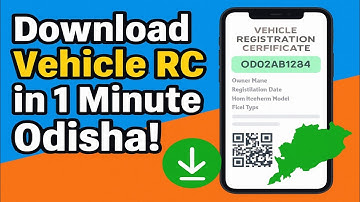 Download Vehicle RC Online Odisha 2025 | How to Get Your Registration Certificate online in 1 Minute