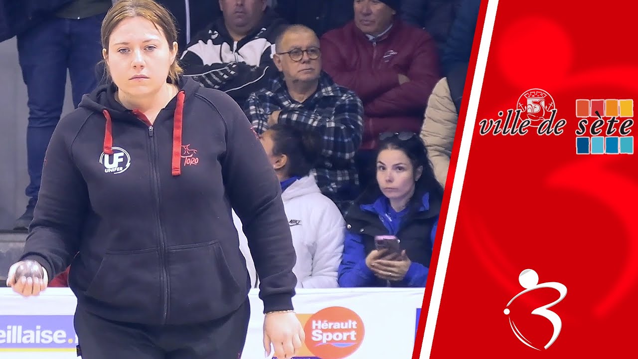 Beau Cadrage LABARTINO vs DARODES : International triplette à pétanque féminin de Sète 2025