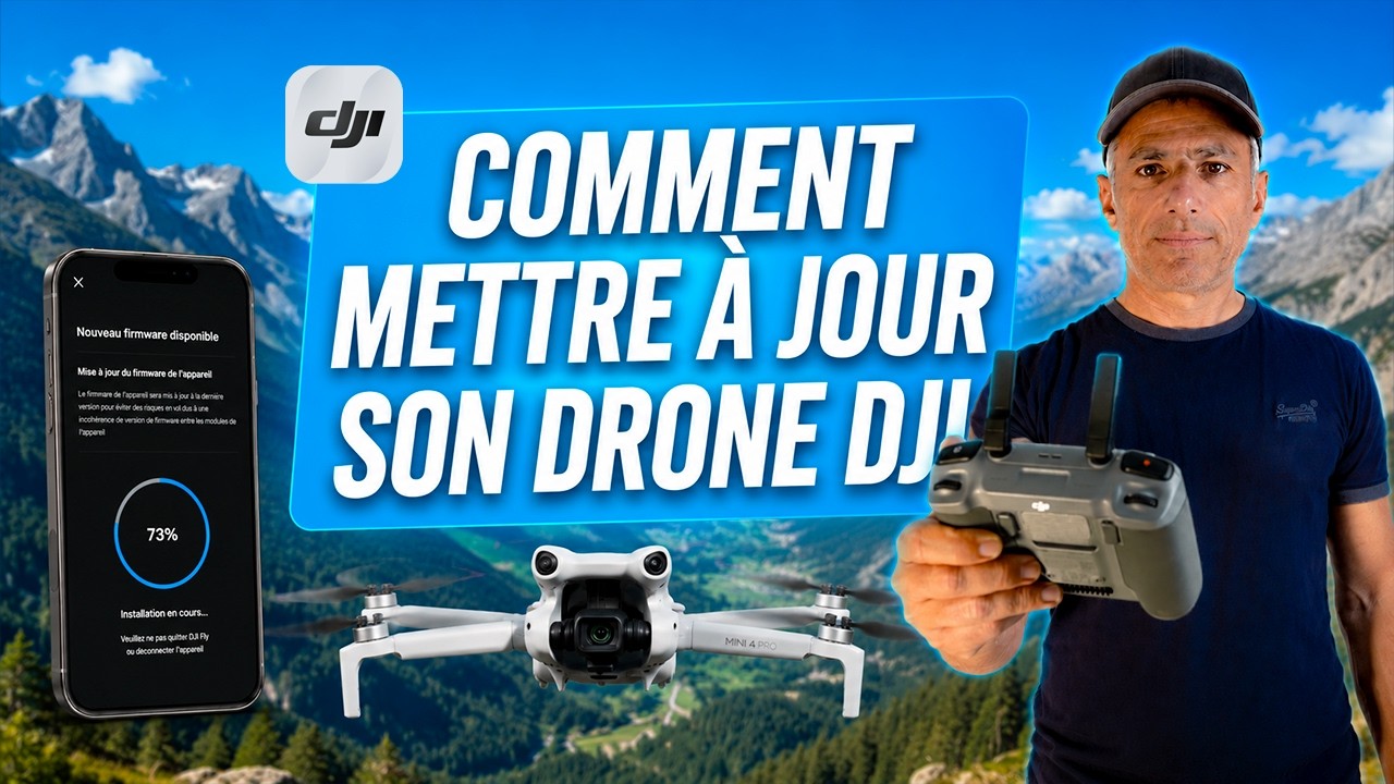 Comment mettre à jour son drone DJI et DJI FLY - Tutoriel complet