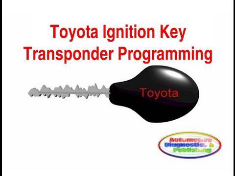 Toyota sienna how to program keyless entry remote control security