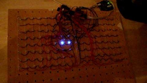 LED Matrix 16x16 - work in progress (2/4)