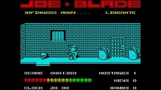 joe joe Joe Blade (ZX Spectrum) Gameplay Walkthrough - YouTube