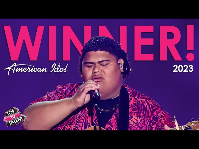 WINNER of American Idol 2023 Iam Tongi ALL Performances! class=