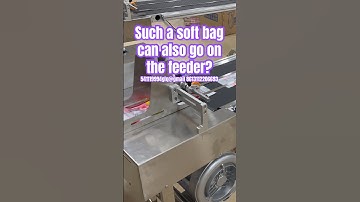 Does the soft bag use a friction feeder of 100 meters? #technology #machine #friction #feeder #bag
