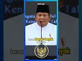 PRABOWO SINGGUNG PEMIMPIN DUNIA TAK JAGA PERDAMAIAN