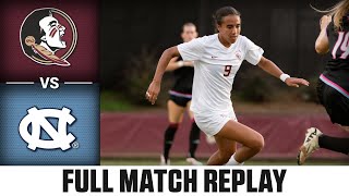 Florida State vs. North Carolina Full Match Replay | 2025 ACC Women's Soccer