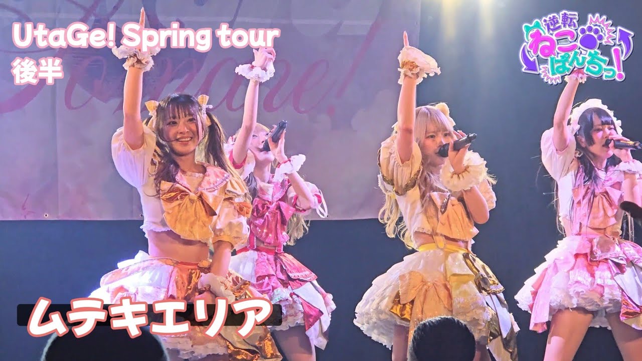 逆転ねこぱんちっ！『ムテキエリア』UtaGe! Spring tour 後半 🗓️2026.02.28