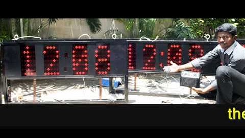 gps master slave clock video demo.wmv