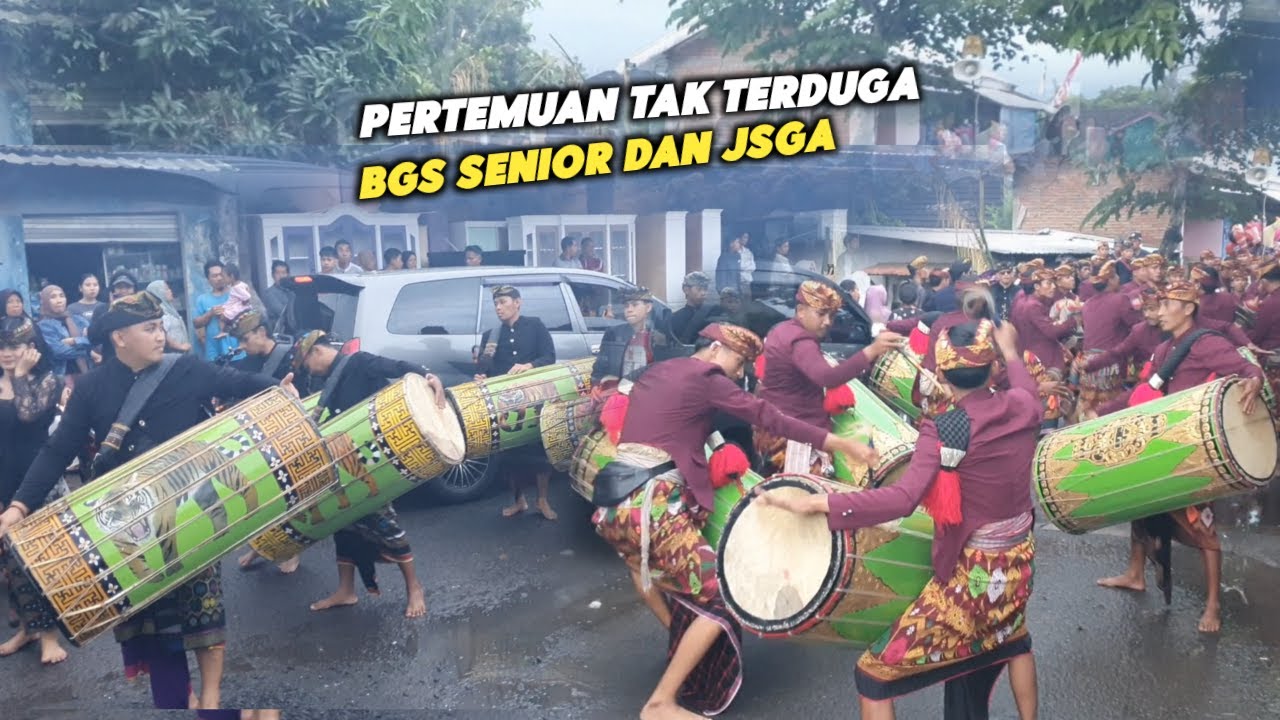 PERTEMUAN TAK TERDUGA GENDANG BELEQ JSGA GUNUNG AMUK DI SAMBUT BGS SENIOR SURADADI TERBARU DI MUNCAN