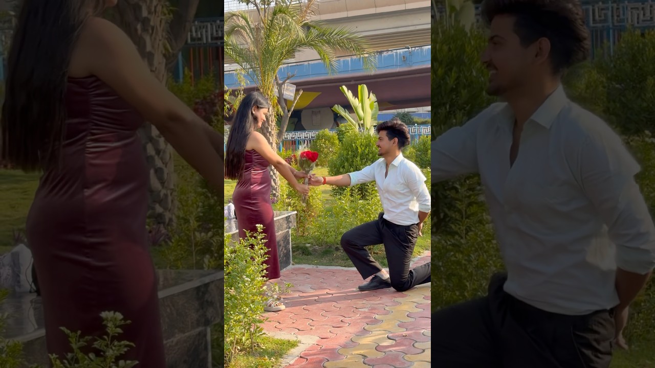 Happy Rose Day❤️🌹 #prashulovers #prasvcreation #layekfam #prashantrajput #love #couple #roseday