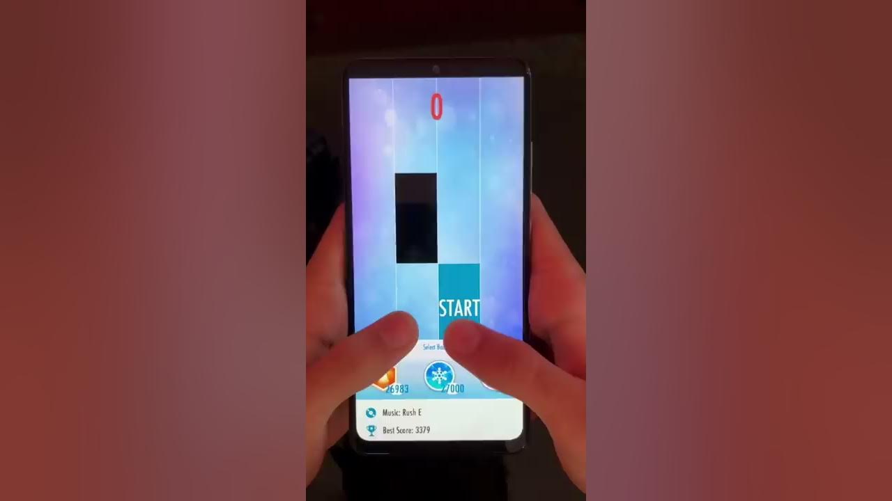 Sheet Music Boss - Rush E played on Iron Tiles