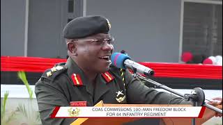 Coas Commissions Young Soldiers Accommodation At 64 Inf Bn.