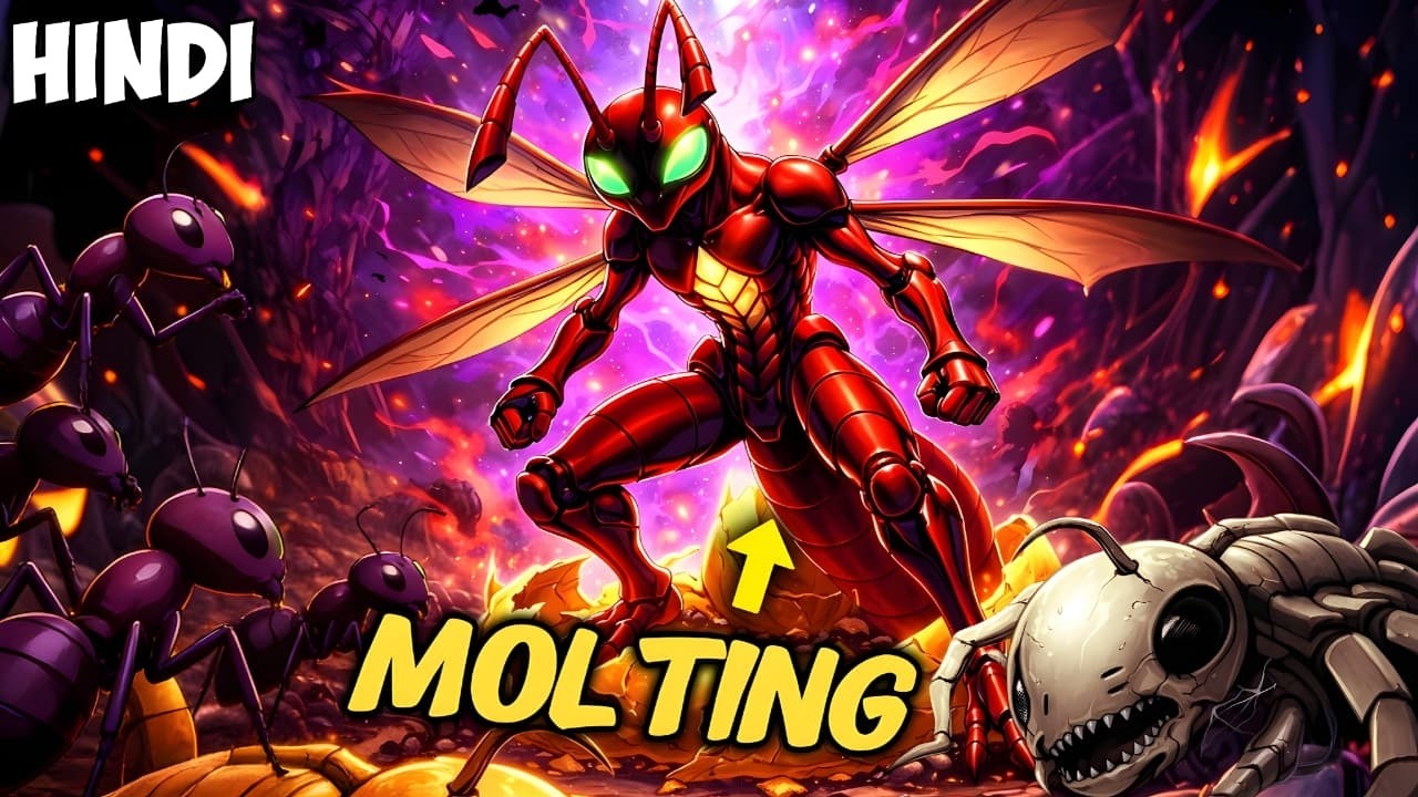 He Reincarnated as an Ant But Devoured Everything to Become a God | Manhwa Recap in Hindi