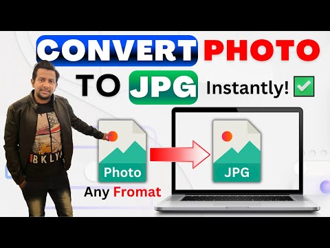How to Convert Photo to JPG in Laptop | Convert Image into JPG Format Easily