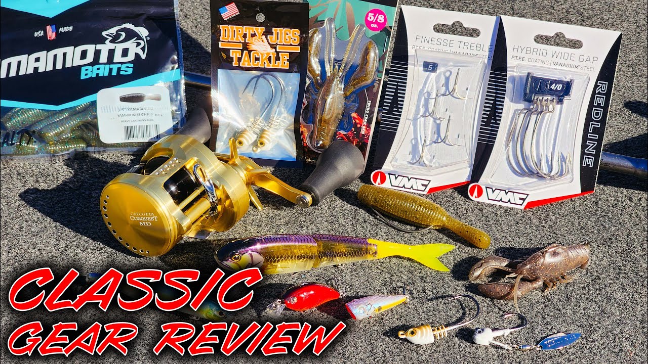 Spring Gear Review! Bassmaster Classic Rods, Reels, Baits, and Hooks! 
