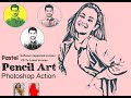 Pastel Pencil Art Photoshop Action