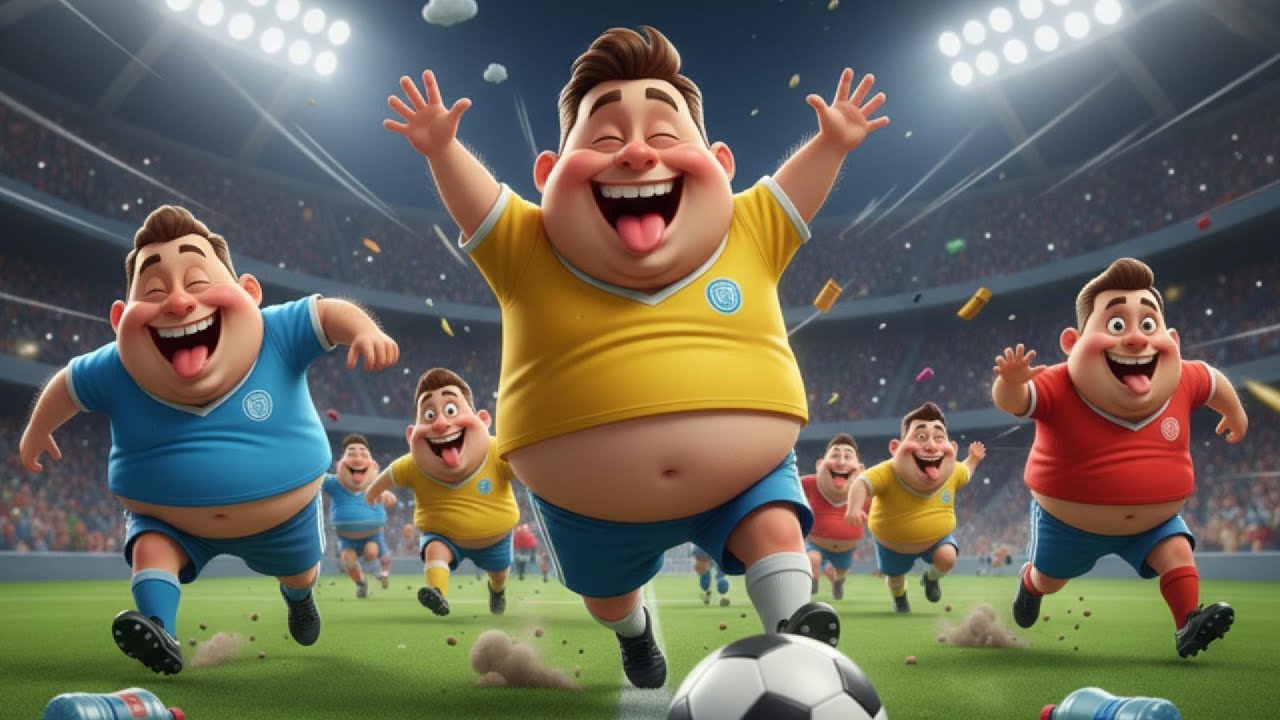 “You Won’t Believe This Goal! 😳🤣 Chubby Squad Shakes the Field!”
