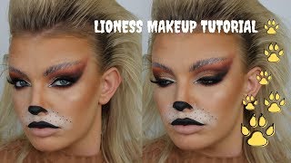 EASY LION HALLOWEEN MAKEUP TUTORIAL | ELOISE MAE MAKEUP