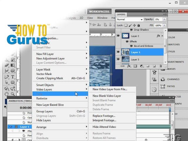 Isolate Layers Photoshop Cc Tutorial Youtube