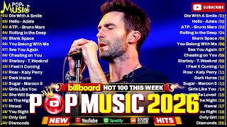 Bruno Mars, Maroon 5, Adele, Dua Lipa, Ed Sheeran, Rihanna, Selena Gomez, Zayn 🌊 Billboard Hot 100